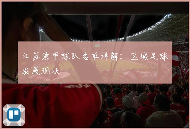 江苏意甲球队名单详解：区域足球发展现状