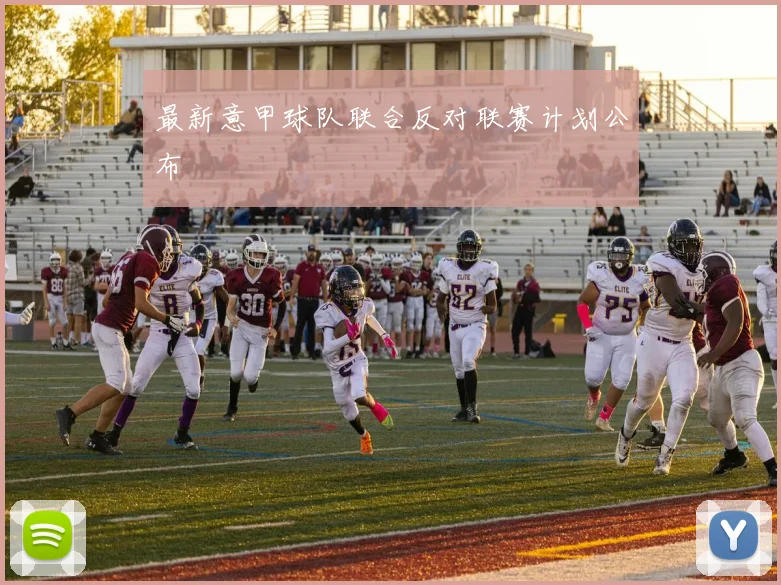 最新意甲球队联合反对联赛计划公布